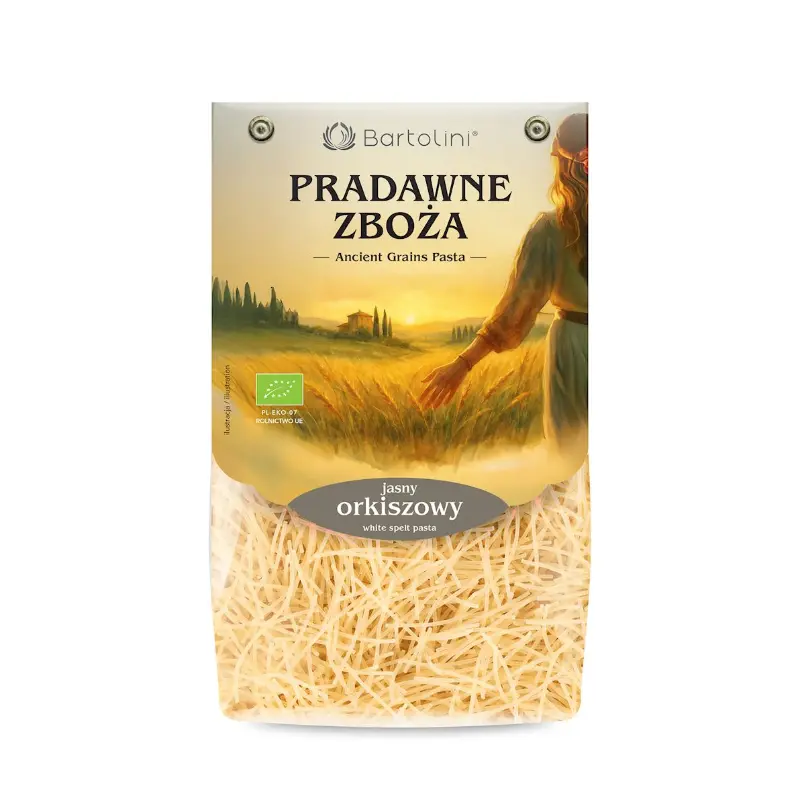Makaron orkiszowy nitka EKO pradawne zboża 250 g