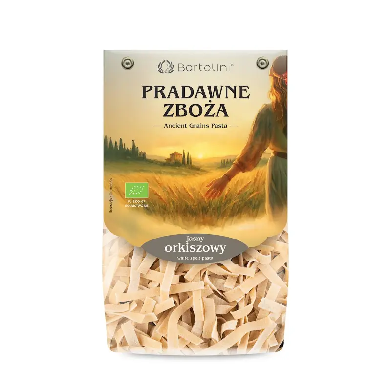 Makaron orkiszowy wstążki EKO pradawne zboża 250 g