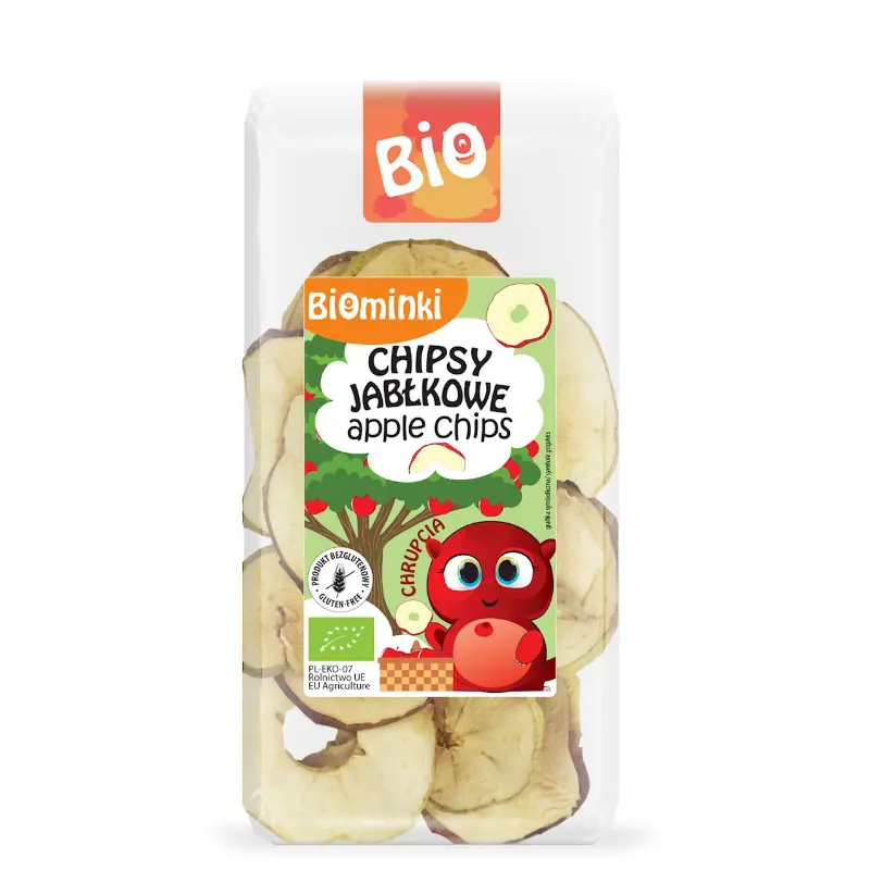 Chipsy jabłkowe bezglutenowe EKO 30 g