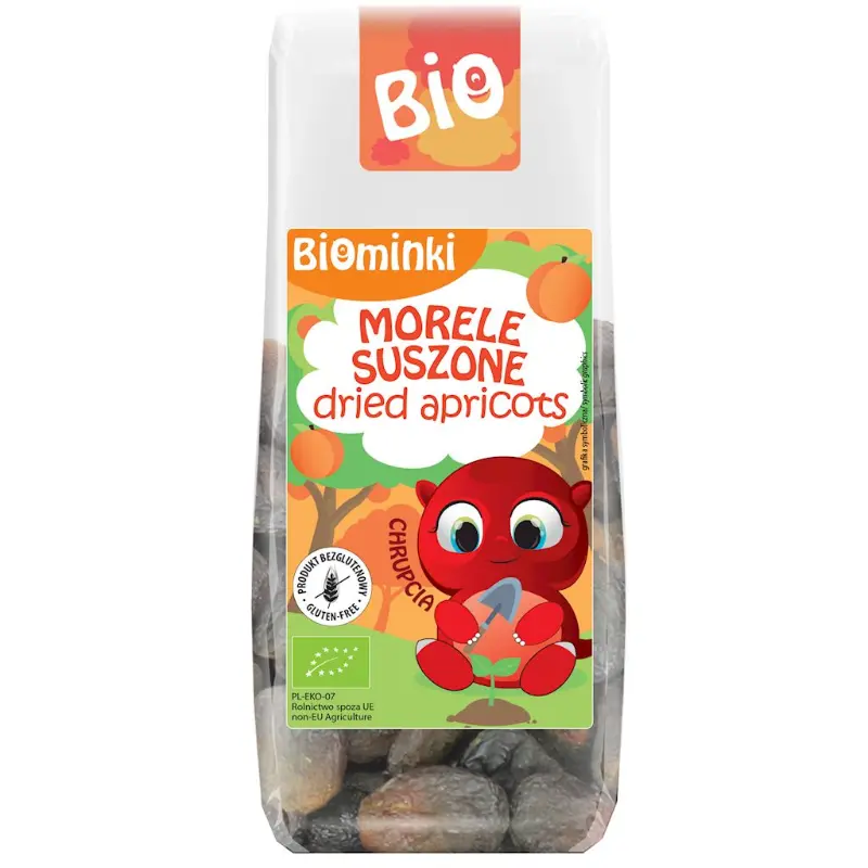 Morele suszone bezglutenowe EKO 100 g (import)